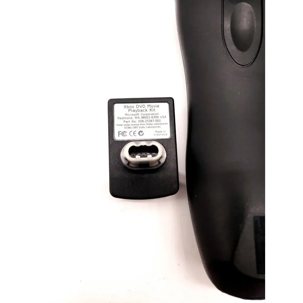 Genuine Microsoft Original Xbox DVD Movie Playback Kit Remote Receiver X08-25387